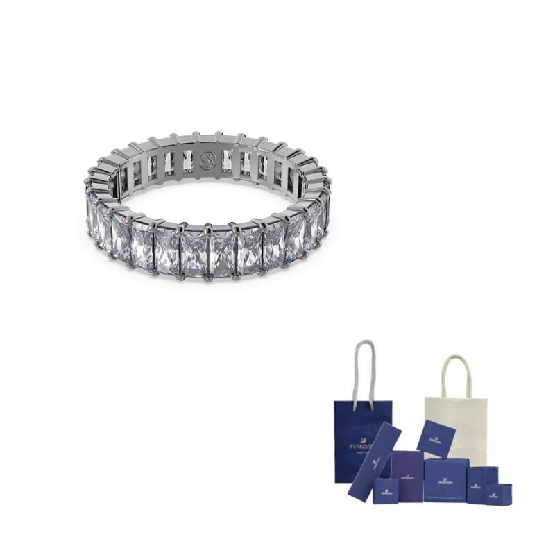 Swarovski Synthetic Cubic Zirconia Rhinestone, Artificial Crystal Rings Womens