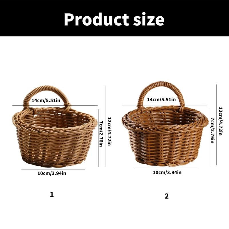 Elegant Kitchen Storage Basket Fashion Accessory for Organizing Small Items Home and Office Supplies Daily Use