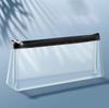 Transparent Exam Pencil Case - Simple Stationery Bag for Primary School Students and Women