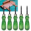 0.6mm-1.4mm Professional Beveler DIY Accessory Leather Craft Edge Cutting Tool (1mm)