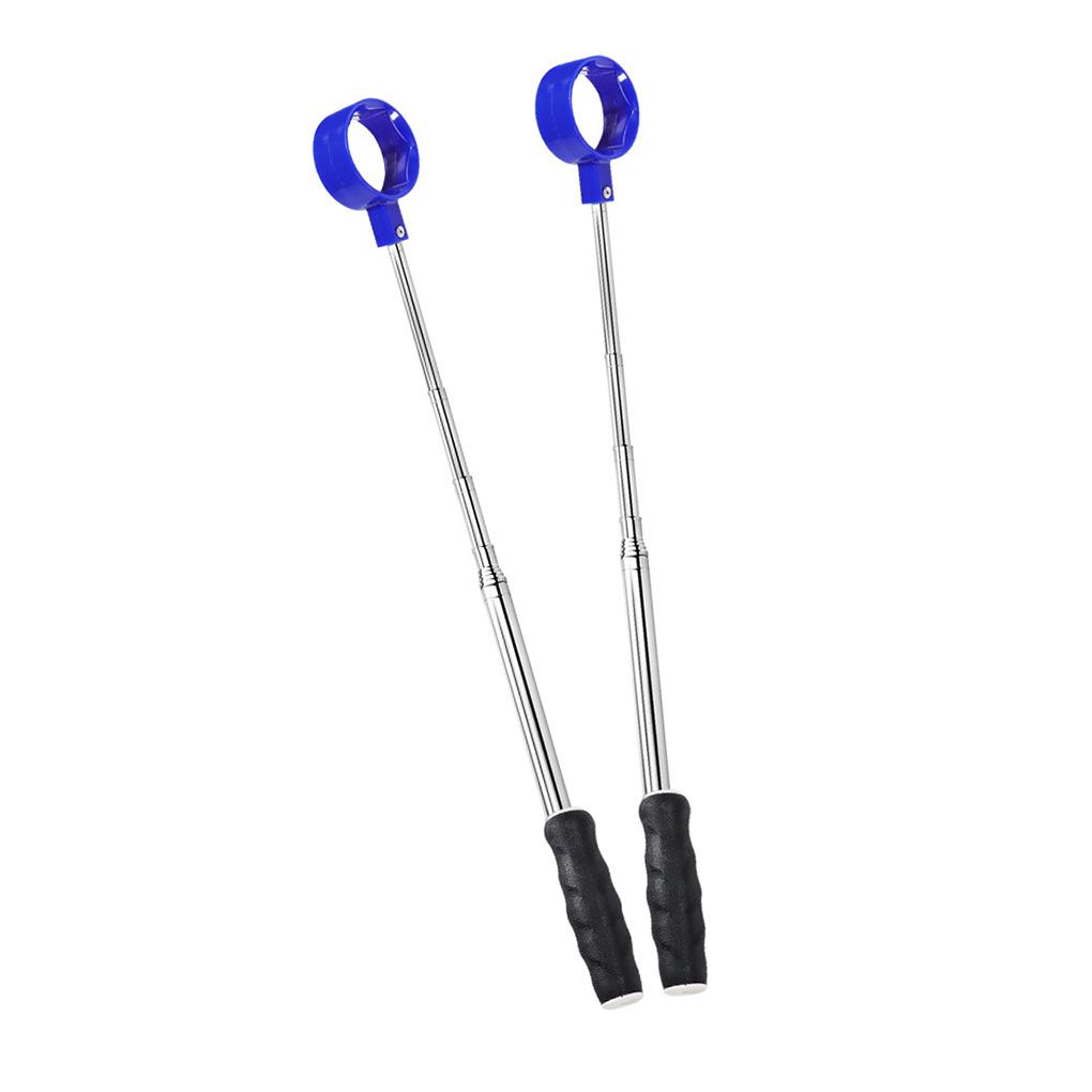 Golfs Ball Retriever Telescopic Balls Picker 6/9 Ft Grabber Scoop Nylon Cup Extendable Training Aids for Water