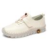Beef Tendon Soft Sole Mother Shoes Women's Spring and Summer Flat Sole Single Shoes Casual Shoes Latex Insole Shock Absorption