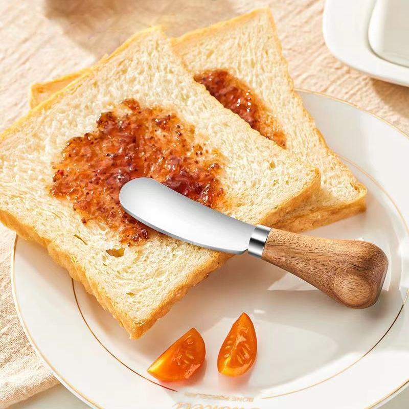 2 Style Stainless Steel Butter Cutter Cheese Cake Jam Cream Spatula Multifunction BreadKnife DIY Portable Kitchen Baking Tools