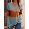 JPNTKY Women's Fashion Casual Long Sleeve V Neck Blouses & Shirts
