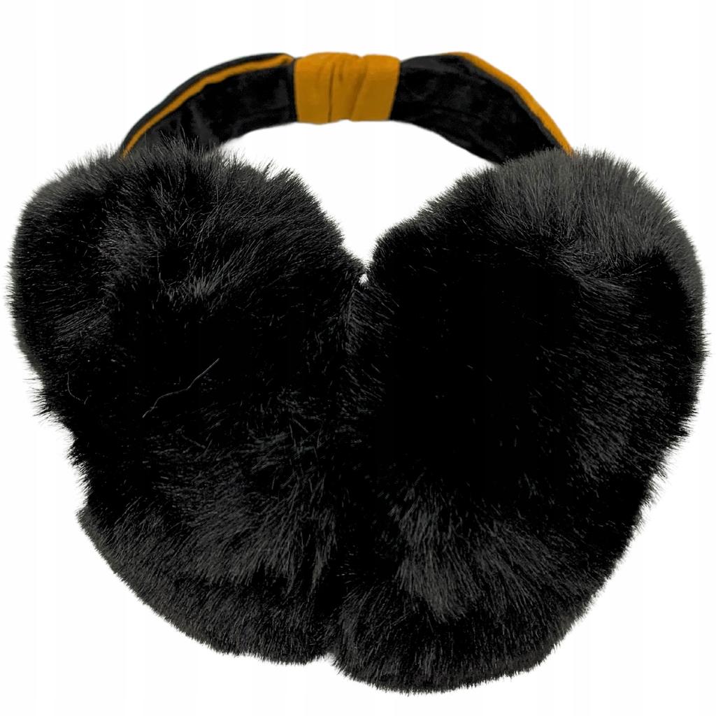 Winter Women's Earmuffs Ribbon Plush Warm Foldable Insulated
