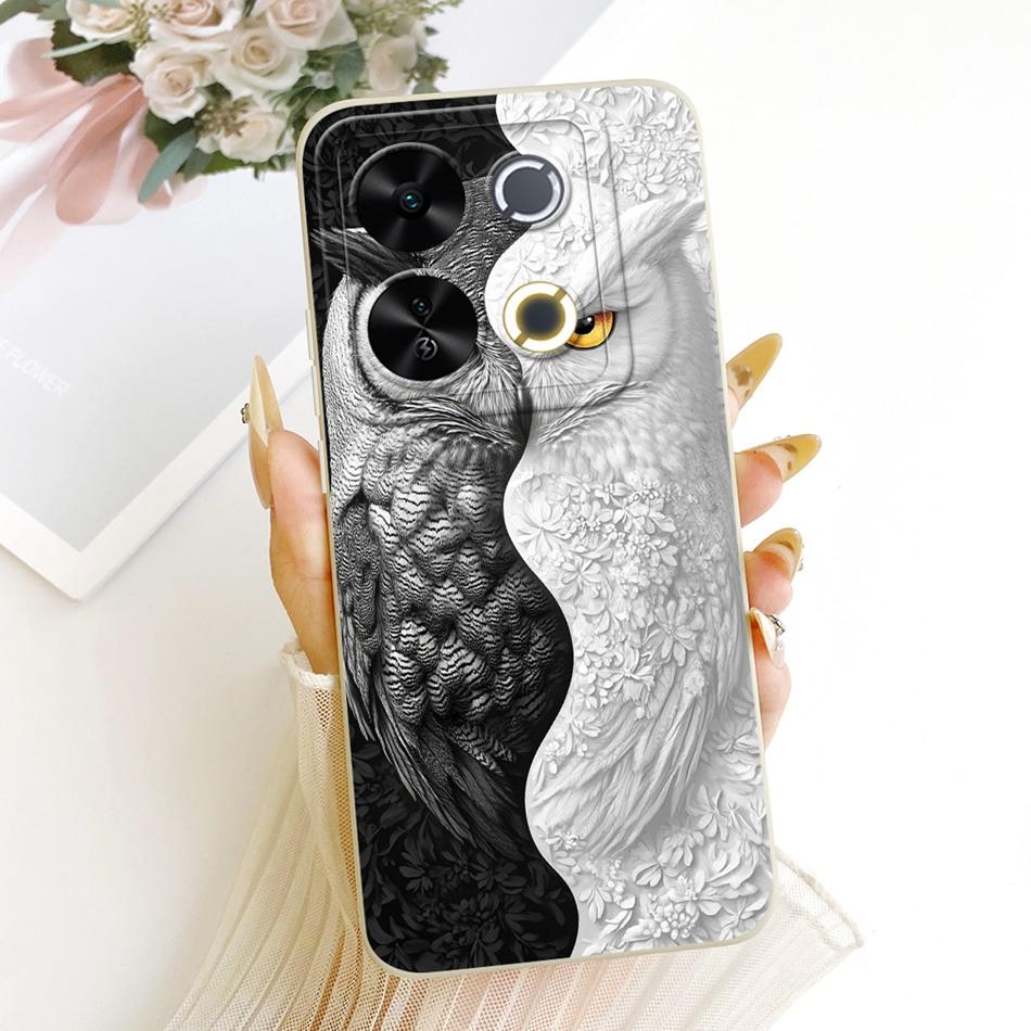 For ITEL P65 Fashion Dusk Beach Painting Phone Case For Itel P671L ItelP65 Shockproof Soft Silicone Covers Bumpers