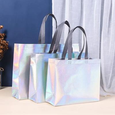 1Pcs Gift Bag Shopping Bag Storage Pouches Shoulder Bag New Non-woven Tote Bag