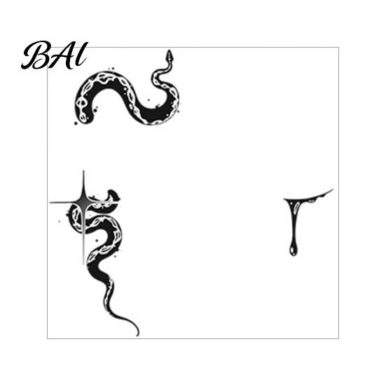 Cosmetic Ink Stickers Halloween Temporary Face Tattoos, Realistic Scary Makeup Stickers, Waterproof Blood Wound Transfers Water Transfer Decals, E