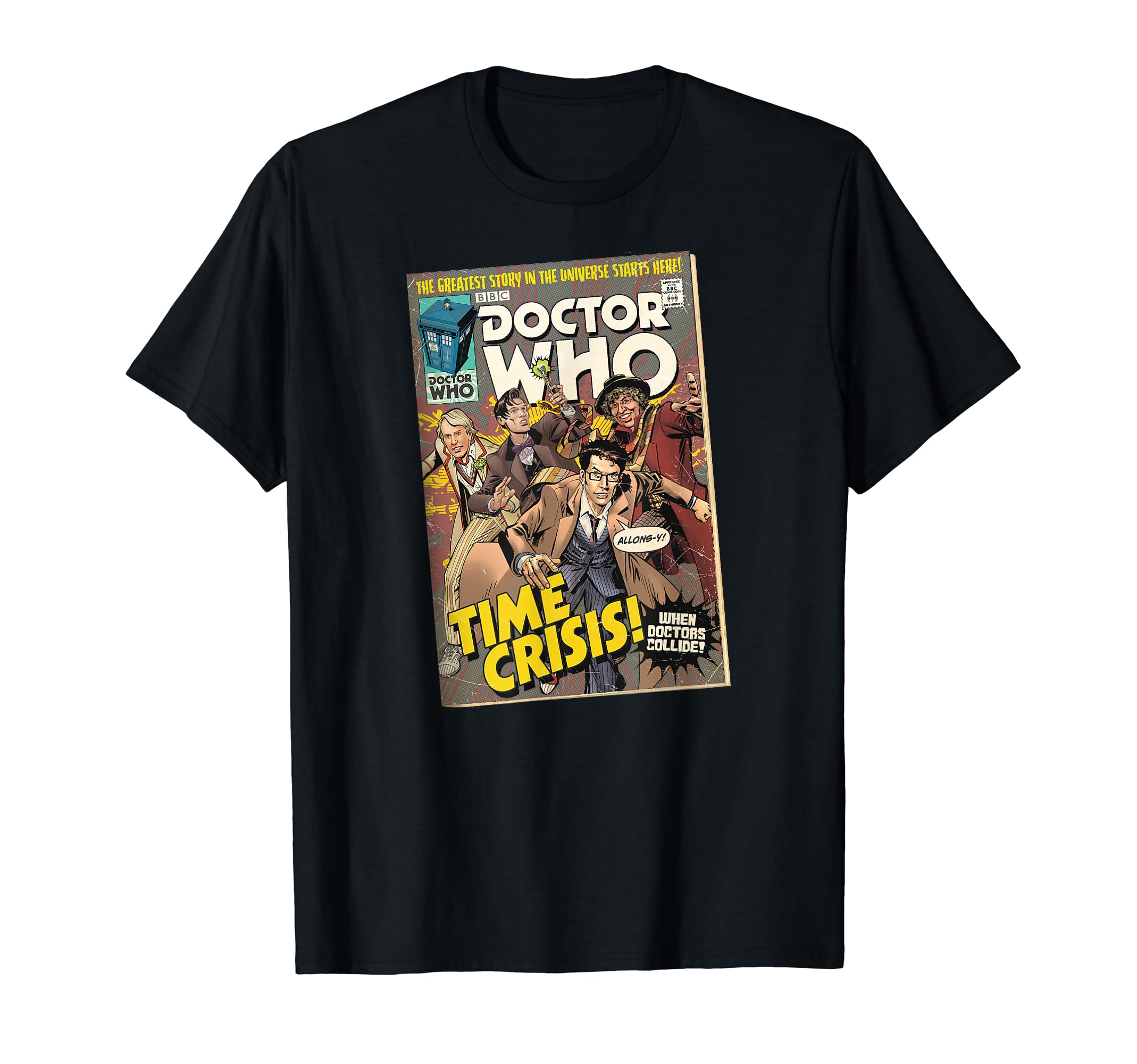 Comic Time Crisis 60th Anniversary SF Fan T-Shirt