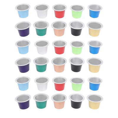 30 peças cápsulas de café descartáveis cápsulas de café de uso único copos herméticos para uso doméstico