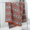 China Colored Jacquard Pure Cotton Four-Layer Gauze Bath Towel Men Women Extra-Large Adult Beach Towel Soft Absorbent