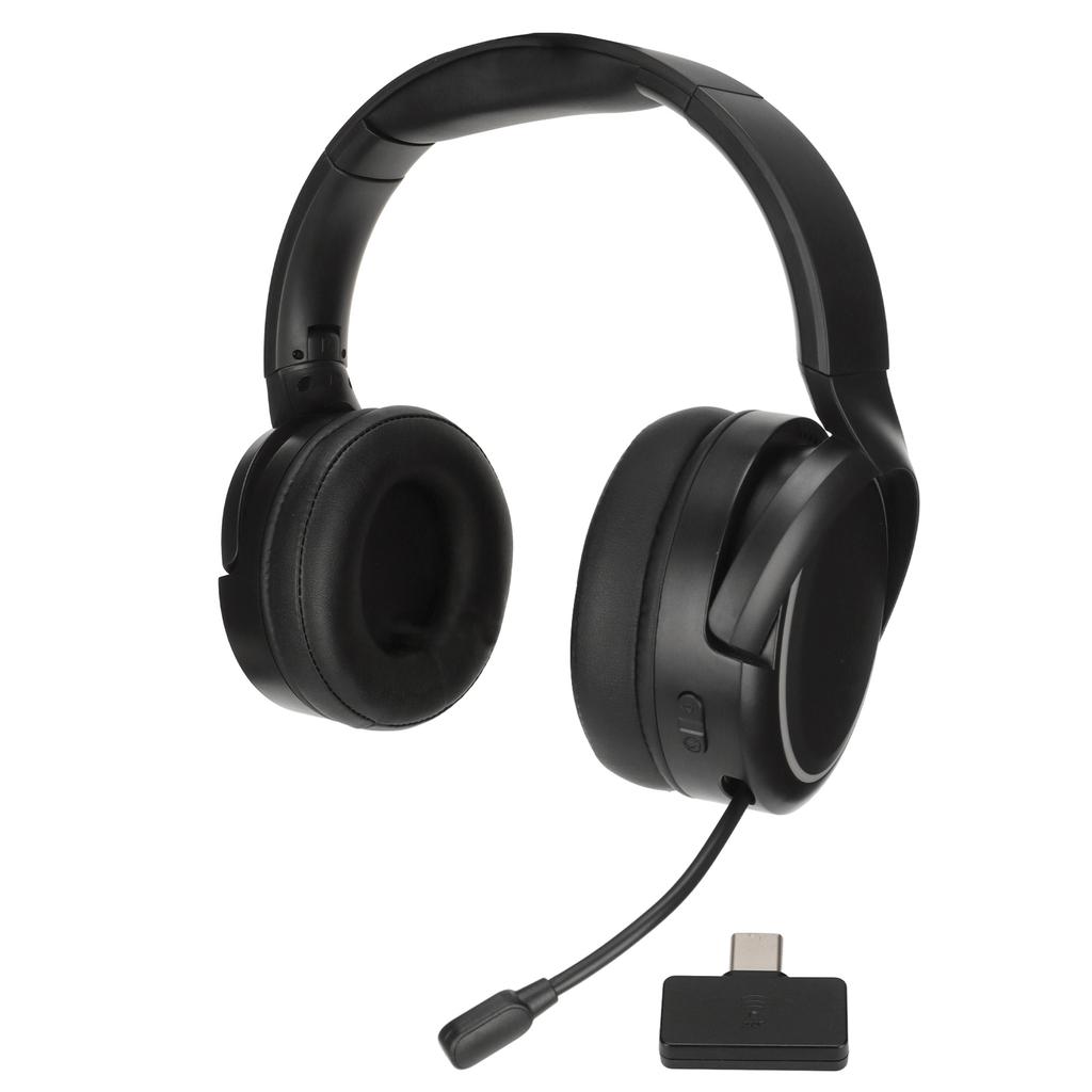 Wireless Headset 2.4G 5.1 Wireless Dual Mode Stereo Noise Cancelling Over Ear Integrated Gaming Headset