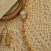 1 Piece of Gold Bracelet- Women's Watch, Vintage , Casual , Simple Elegance, Light , Versatile, Waterproof Women's Quartz Watch