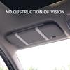 Dimmable Touchscreen Makeup Mirror Auto Vanity Mirror LED Mirror  Sun Visor Plate