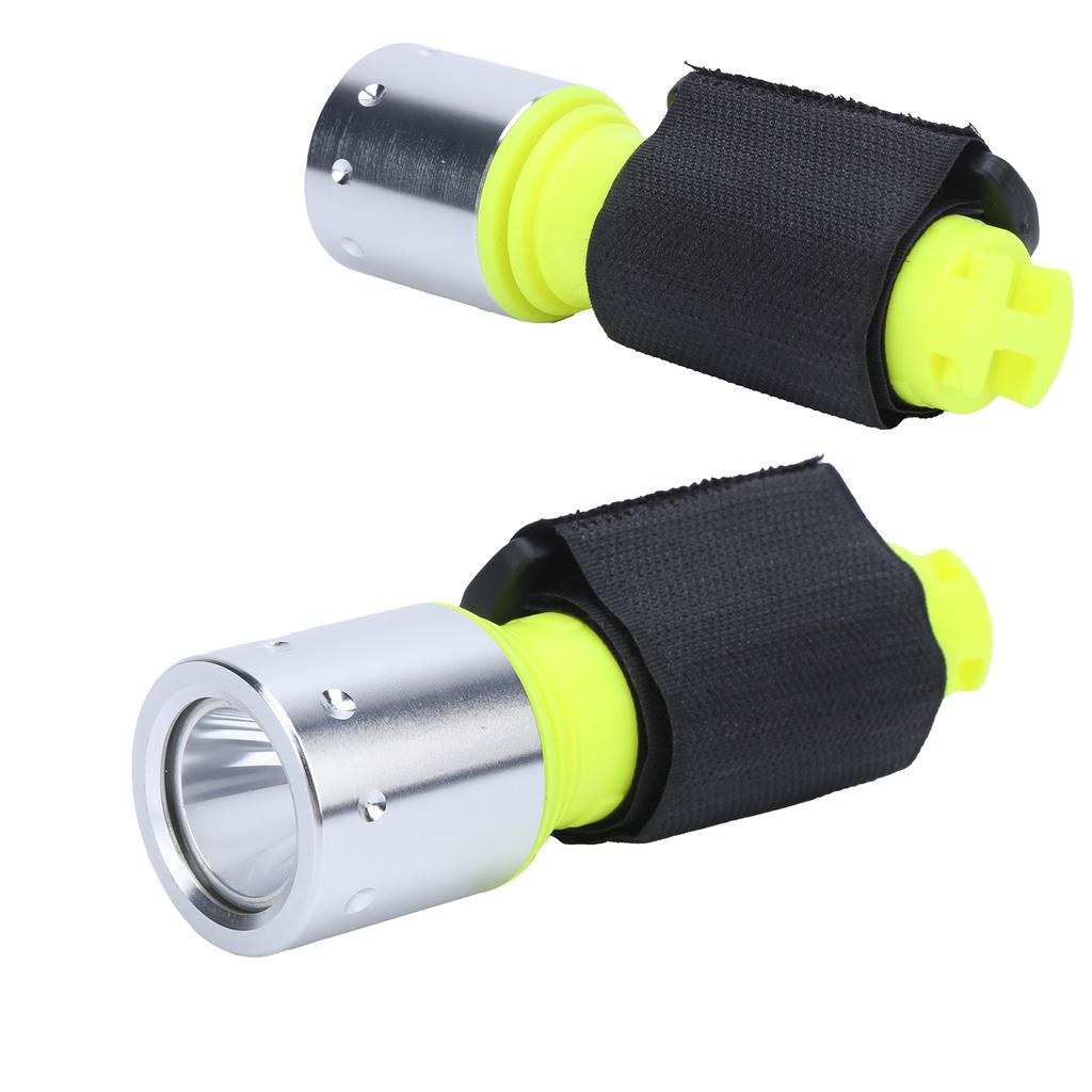 Mini Diving Light Portable Waterproof Wear Resistant Diving Flashlight for Diving Expedition