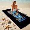 1Pc Shark Sneakers Adventure Beach Towel Quick Dry Multiuse For Beach Pool Gym Yoga Home Travel Christmas Halloween Xmas Gift L1480