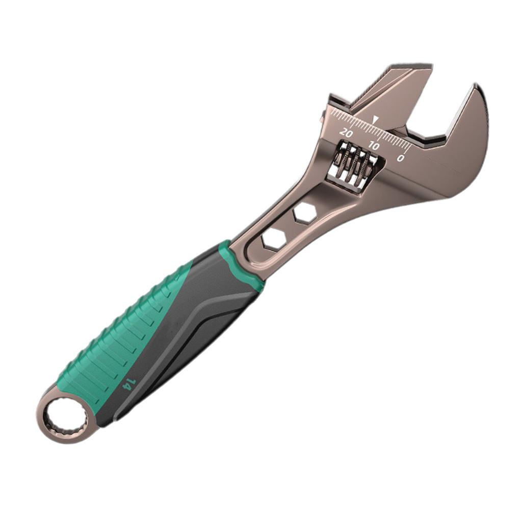 Adjustable Wrenches Movable Spanners Heavy Duty Adjustable Wrenches for Industrial Plumbing Manual Repair Tool