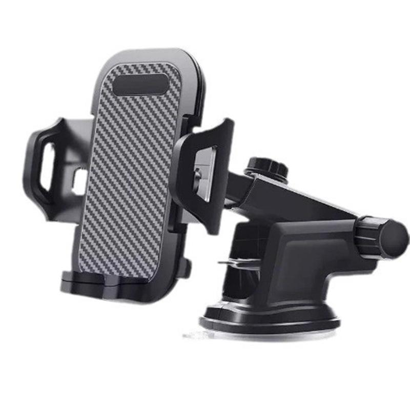 Telescopic Suction Cup Car Phone Mount with Navigation Function