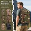 35L Military-Style Hiking Backpack for Men & Women – Waterproof Nylon, 180 Open Compartment, Multi-Pocket, Camping/Fishing/Travel Compatible