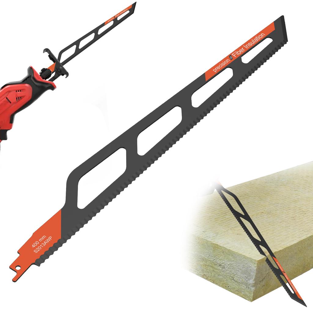 Hochchromlegierte Säbelsägeblätter Hartmetallbestückt für Holz Metall Kunststoff Teppich Schaumstoff Pappe Säbelsäge Schneidwerkzeug