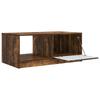 Coffee Table Smoked Oak 90 x 50 x 37 cm Particleboard