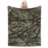 Green And Brown Camo  Super Soft Blankets  Kids Adult Plush Throw Blanket Fashion Bedroom Flannel Bedspread Sofa Bed Cover