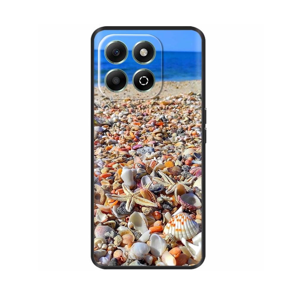 Handyhülle Für Honor X6b Hülle Schmetterling Flüssigsilikon Vollschutz Rückseite Für Honor X6b X 6b HonorX6b JDY-LX1 JDY-LX2