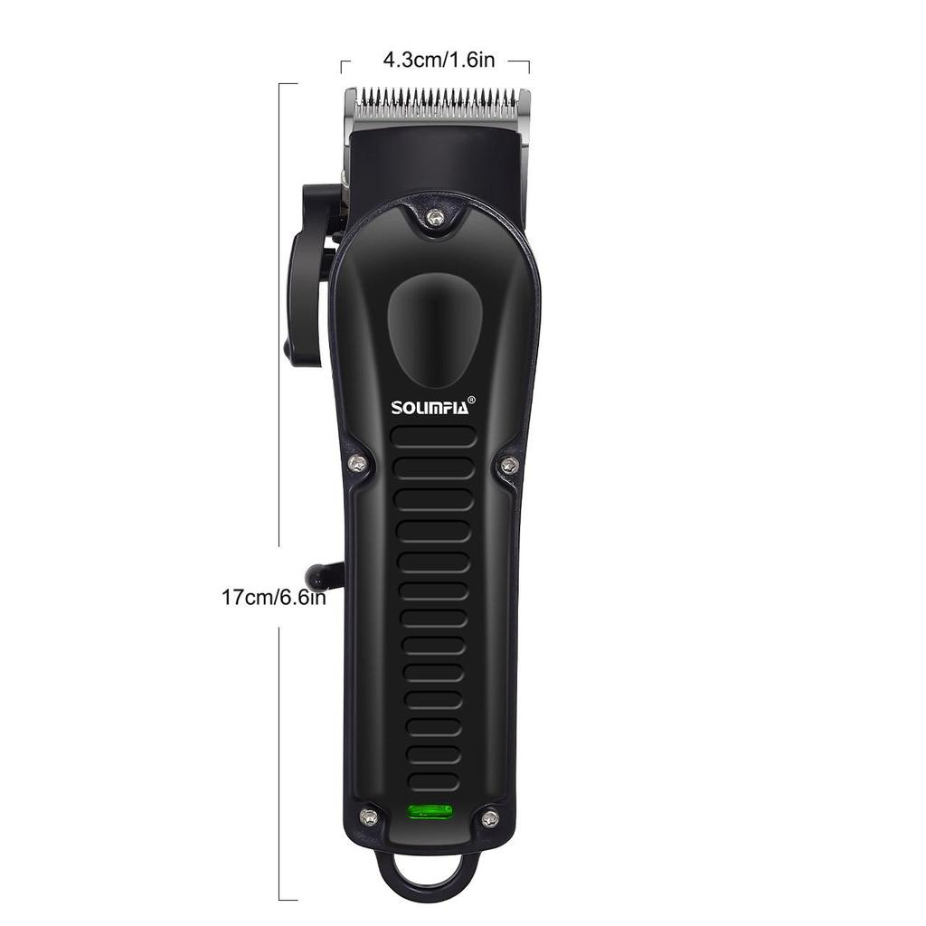 SOLIMPIA Maszynki do Strzyżenia Włosów dla Mężczyzn Profesjonalne Maszynki Barberskie do Strzyżenia i Pielęgnacji Włosów Akumulatorowy Trymer do Brody