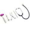 1/6 1/12 Scale Dollhouse Stethoscope Set Doctor Nurse Doll Accessories Miniature Medical Appliances Kids Toy Alloy