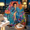 Betty Boop Print Blanket - Soft & Comfortable, for Bedroom, Travel, Sofa, Home Decoration - Birthday Christmas Gift for Friend