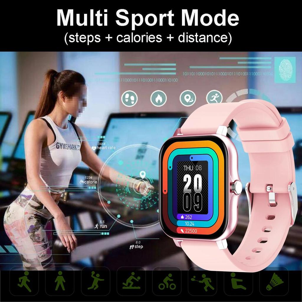 2026 New Smart Watch For Men Women Gift For Xiaomi Full Touch Screen Sport Fitness Watches BT Call Digital Smartwatch Wristwatch
