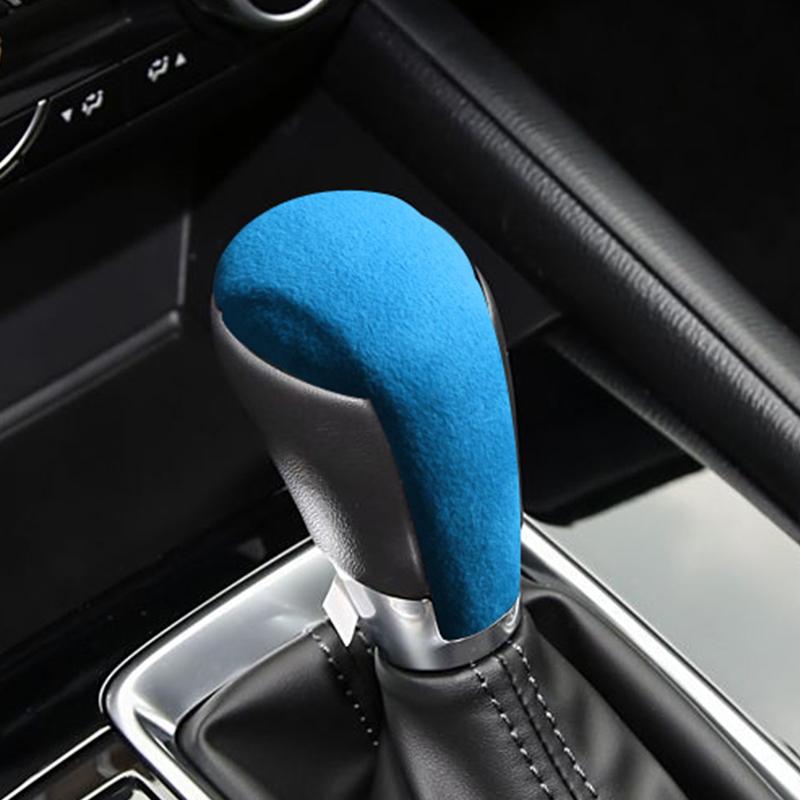 For MAZDA Atenza Axela CX4 CX5 2014-2020 CX3 CX8 2019-2024 Made of Alcantara Car Gear Shift Knob Cover Trim Interior Accessories
