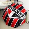 1PC Paulo Fc Emblem Printed Umbrella Folding Umbrella, Automatic Umbrella 8-Frame for Travel, Camping Fan Gifts Christmas Gifts