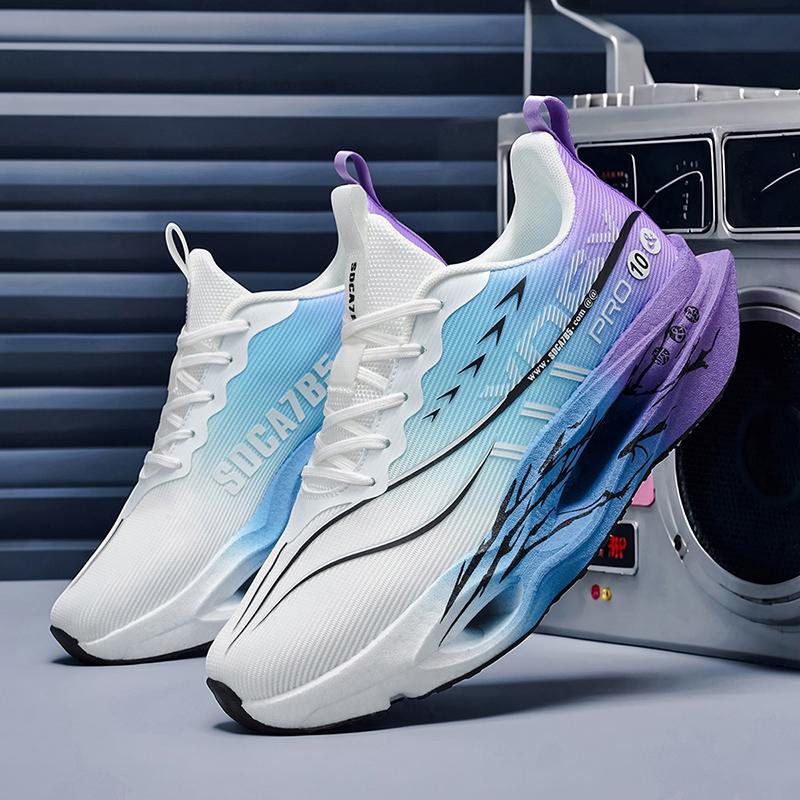 Men's Running Shoes - Carbon Plate Technology, Lightweight Cushioning Sneakers, Non-Slip Gym Training Shoes,