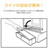 GACHABOX Gacha Machine 500 Yen Coin Operated 330mm x 380mm x 755mm A-Muse (Gacha Box) Unit, (with Key),