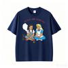 Toto And Friend Illustration Ive Seen Some Weiro Funny Smoking Bottle Cat T Shirt Unisexs Vintage Tee Shirt Summer Cotton Tshirts