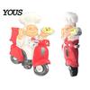Kitchen Refrigerator Magnet 3D Cartoon Chef Magnet, Resin Baker Decorative Fridge Note Holders Memo Notes Photo Holder for Home Decor Family Magnets
