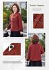 Stylish Chinese Retro Woolen Coat for Middle-Aged and Elderly Women (40-60) - Spring/Autumn National Style