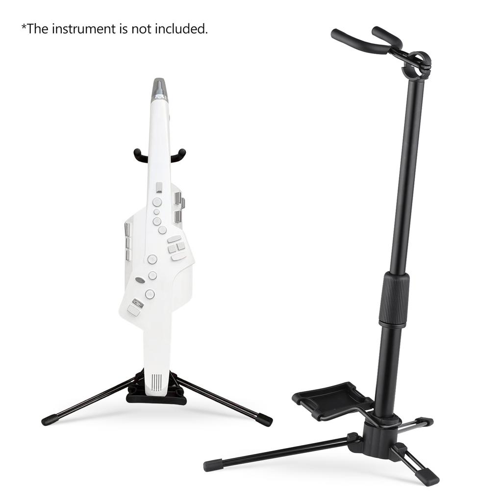 Foldable Digital Wind Instrument Stand Adjustable Metal Aerophone Holder Musical Instrument Stand