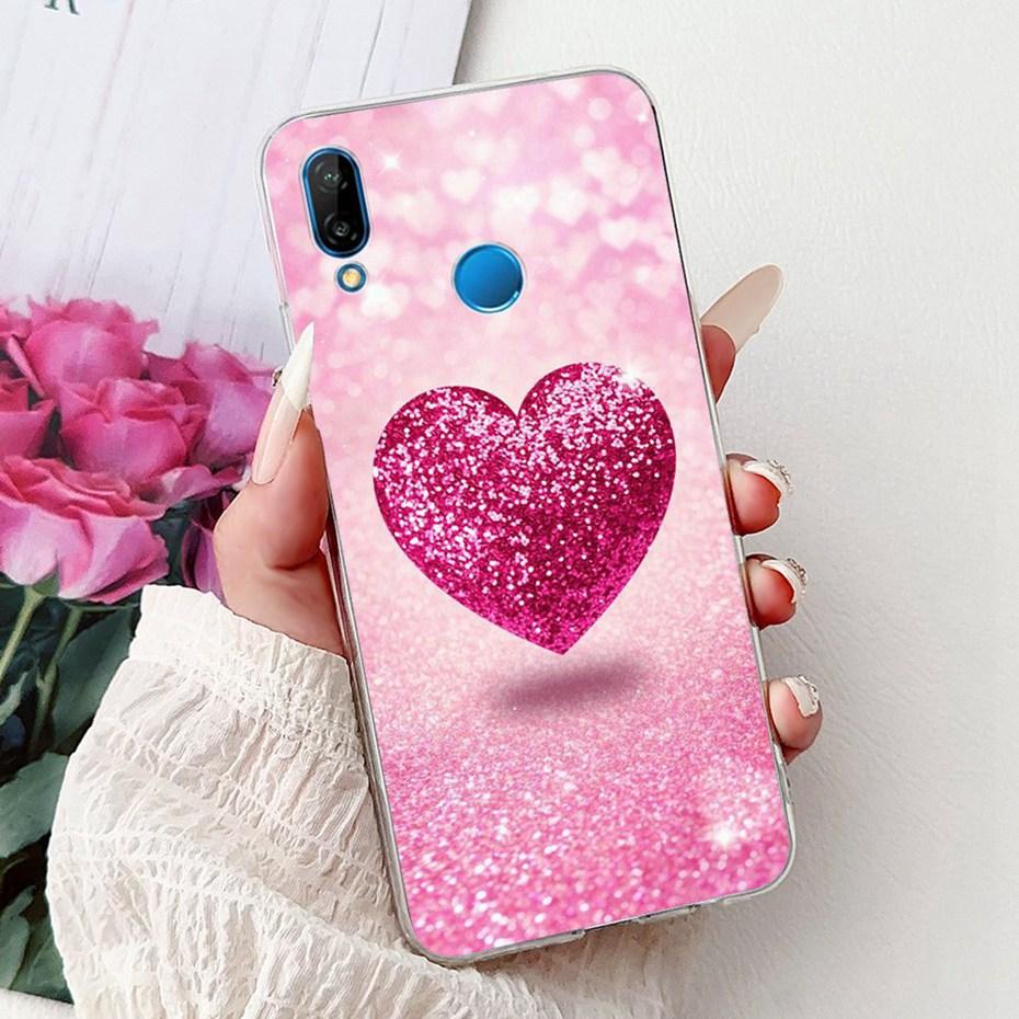 

Cute Painting Phone Case For Huawei P20 Lite ANE-LX1 LX2 Soft Silicone TPU Back Cover For Huawei Nova 3e P20lite Cases Bumpers Nova 3e
