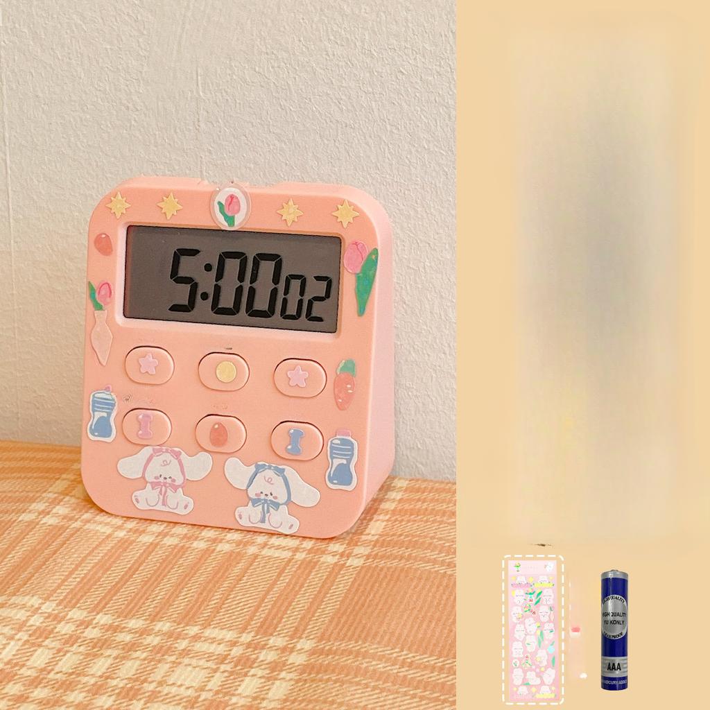 Söt Timer Självreglerande Väckarklocka Påminnelser för Barn Studenter Lär sig Tidshantering Timer