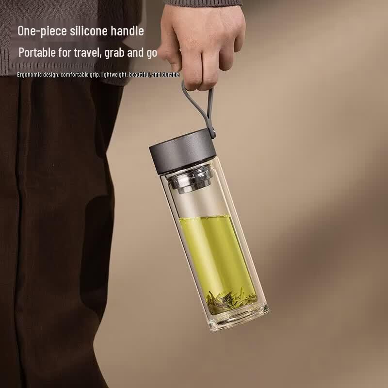 FUGUANG Double-Wall Borosilicate Glass Cup