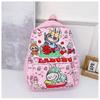 Backpack Cartoon Pattern Large Capacity Shoulders Bag Children Gifts