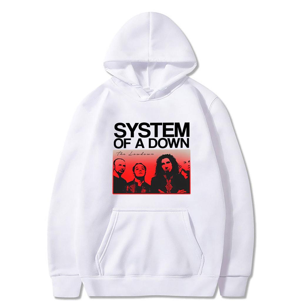 System of A Down Hoodie Men Women Rock Alternative Metal Pullover Hoodies Male Oversized Streetwear Unisex Fashion Sweatshirt