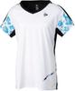 DUNLOP Game Shirt Medium Women's DAP-1322W, White,