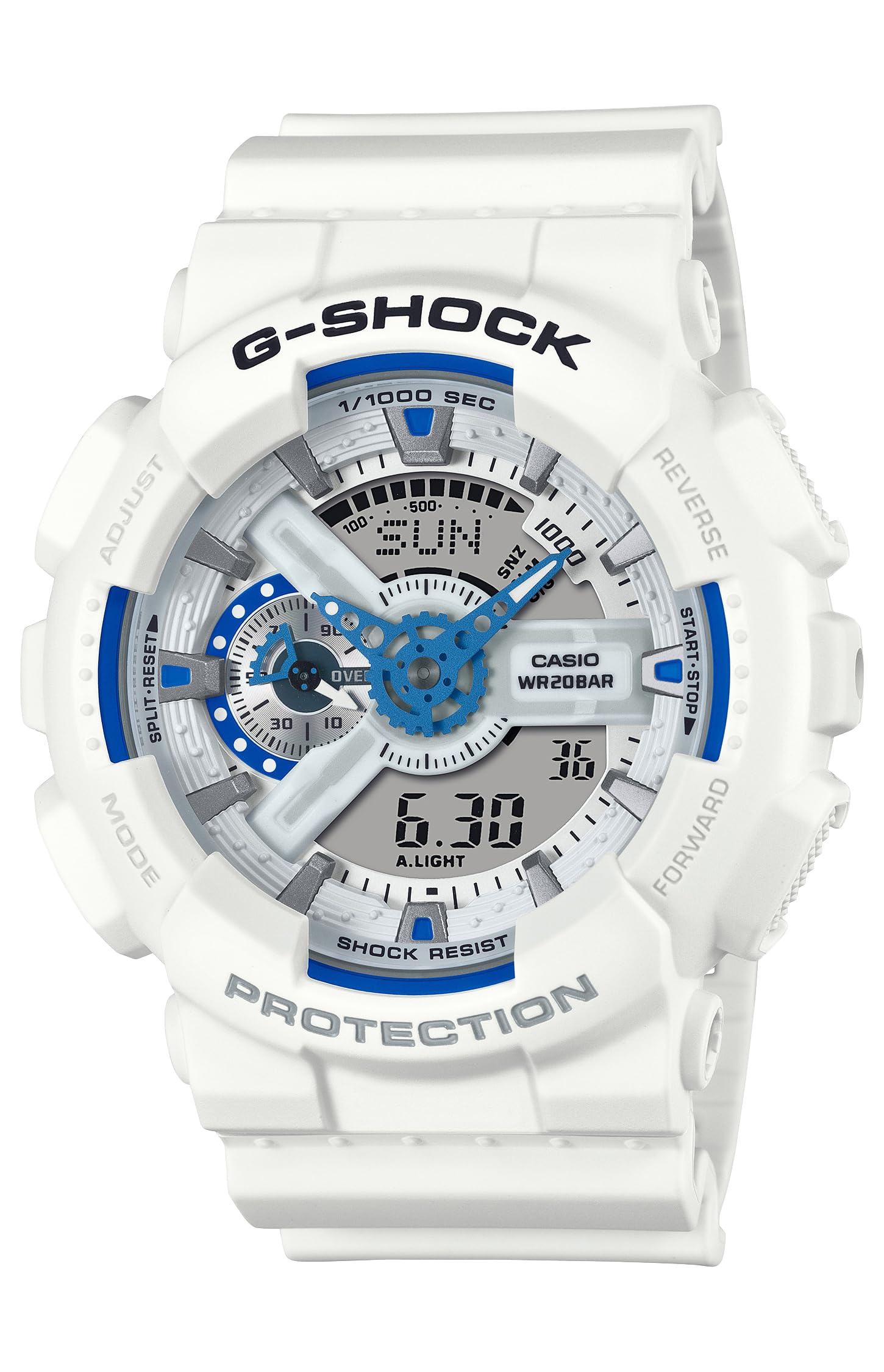 

Watch GLOW SERIES White [Casio] G-Shock [HIDDEN GA-110HDS-7AJF] Men s