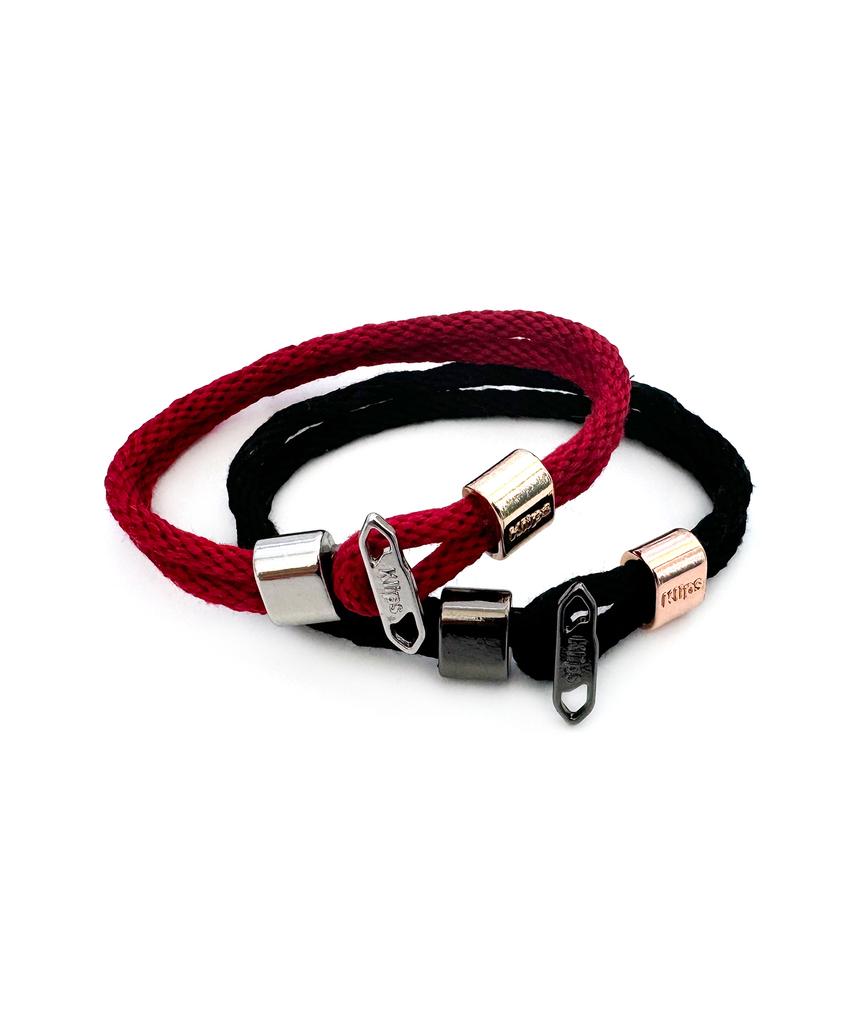 Klips Urban Lexi Rot_Schwarz Damen String Armband