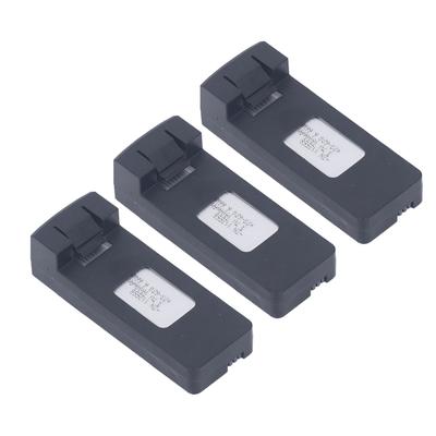 3PCS Remote Control Drone Lithium Battery 1800mah RC Drone Battery Replacement with Charging Cable for F196 Aircraft