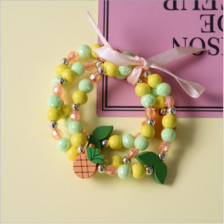 3pcs Cute Animal Flower Cartoon Flower Children's sweater bracelet for children gift cp2650