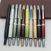 New Limited Edition Gradient Color ! Jinhao 10 Retractable Press Fountain Pen EF/F Nib with Ink Converter Writing Gift Pen